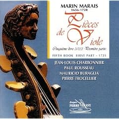 Marais: Pi�ces de viole, Bk.5