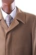 Men's Single Breasted Camel Luxury Wool Cashmere Full Length Topcoat, New For The Season!