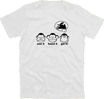 DIE DREI AFFEN - SAW IT - HEARD IT - GOT IT! - RENNMOTORRAD MOTORRAD BIKE BIKER T-Shirt