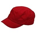 Washed Cotton Jeep Cap-Red