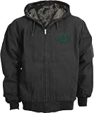 NCAA Men's Oregon Ducks Cumberland Hooded Full Zip Lined Workwear Jacket