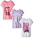 The Children's Place Big Girls Parisian Graphic Tees (Pack of 3), Multi, X-Small/4
