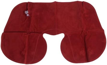 keepSporting Outdoor Camping Hiking Inflatable U-shape Soft Air Pillow Cushion Floating Safety Air Sac Orange