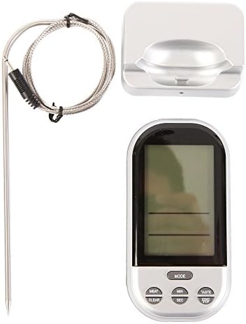 Teika Wireless Accurate Digital Kitchen Thermometer with Probe for Barbecue Grilling Meat Oven Temperature Instant Read LCD Display