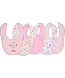 Rene Rofe "Ballet Princess" 5-Pack Baby Bibs