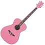Daisy Rock Pixie Acoustic Guitar Peppermint Pink