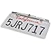 Boyo VTL405 Ultra Slim Chrome Bar Type License Plate Camera