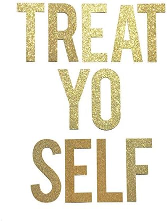 Treat Yo Self Banner // Treat Yo Self Sign // Engagement Party Decor // Wedding Dessert Sign