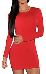 Sexy Cocktail Long Sleeves Cotton/Nylon/Spandex Club Dress/Evening Dress/Homecoming Dress/Bridesmaid Dress/Prom Dress/Wedding Dress 