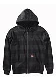 Vans Hoodie - Vans Overlay Stripe Hoodie - Black