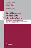Natural Language Processing and Information Systems: 15th International Conference  on Applications of Natural Language to Information Systems, NLDB ... Applications, incl. Internet/Web, and HCI)