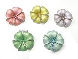 Bridesmaid's Hibiscus Hair Pin w  Swarovski Crystals