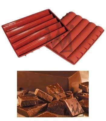 Silikonbackform ROUND BAR SF066