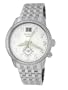 Roberto Bianci Men's 1856DIA_WHT Diamond Dual-Time Zone Date Watch