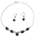 gnklcs215 (ShalinCraft Earring and Necklace Sets Sterling Silver and Onyx Gemstones Handmade Indian Jewelry)