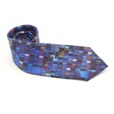 Small Grid Tie (Blue) by Neil Bottle