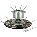 EDELSTAHL Fondueset Fondue Set Fleischfondue 23 Teile