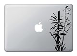 Bamboo - Black - Vinyl Laptop or Macbook Decal
