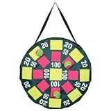 Neon Inflatable Dart Board & Ball Set