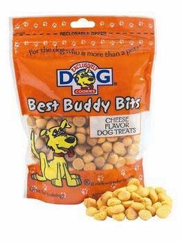 More image 2PK Cheese Buddy Bits 5.5oz (Catalog Category: Dog / Dog Treats)