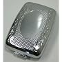 COMPACT FLIPTOP POCKET PILL BOX DIVIDER METAL P-121S