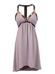 High-Low-Hem Grecian Cutout Flowy Animal Print Snake Print  Dress