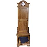 Seth Thomas Stained Oak Furniture Clock
