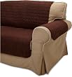 TexStyle Furniture Pet Cover Throw Loveseat, Chocolate