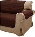 TexStyle Furniture Pet Cover Throw Loveseat, Chocolate