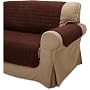 TexStyle Furniture Pet Cover Throw Loveseat, Chocolate