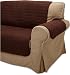 TexStyle Furniture Pet Cover Throw Loveseat, Chocolate TexStyle Furniture Pet Cover Throw Loveseat, Chocolate