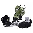 Petite Star Zia4 3-in-1 Stroller Travel System (Lime)
