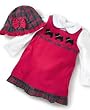 Baby Girl Scotty Dog Jumper