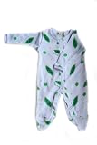 New Jammies Organic Cotton Footsie Romper Pretty Peas Please, Newborn