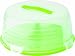 Curver - 194622 - Boîte à Gâteaux Ronde - Transparent / Vert