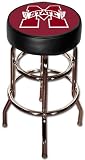 Mississippi State Bulldogs Double Rung Swivel Bar Stool