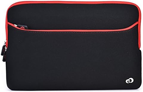 Red/Black Ainol-novo Cube Talk 9X U65GT,Onda V919 3G Air 9-Inch Tablet Neoprene Case Sleeve with Front Pocket [Limited Edition]