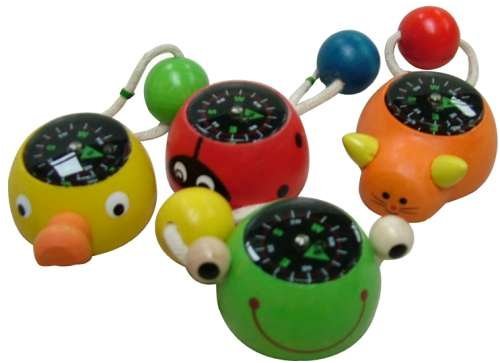 Childrens Toyshop  Toys : Animal Compass - Various (1 supplied)