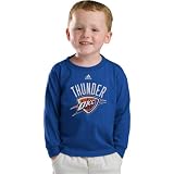 Oklahoma City Thunder adidas Kids (4-7) Primary Logo Long Sleeve T-Shirt