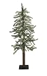 3' Pre-Lit Frosted Alpine Artificial Christmas Tree - Clear Lights
