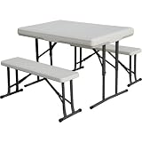 Stansport Heavy Duty Picnic Table And Bench Set