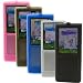i-nique Tuff-Luv Silicone skin cover case + Belt Clip: Colour (CLEAR) for Samsung YEPP YP-T10