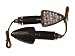 Universal Motorcycle Long Stalk Carbon Fiber LED Turn Signal for Honda CBR Yamaha R6 R1 Kawasaki ZX6 ZX10 Suzuki GSXR Harley Davidson