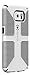 Speck Products Compatible Phone Case for Samsung Galaxy S6 - CandyShell Grip Case - Frustration-Free Packaging - White/Black