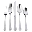 Hampton Forge Portrait Frosted 65-pc. Flatware Set