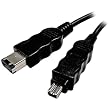 2 meter 6Pin To 4Pin 1394 IEEE FireWire Cable