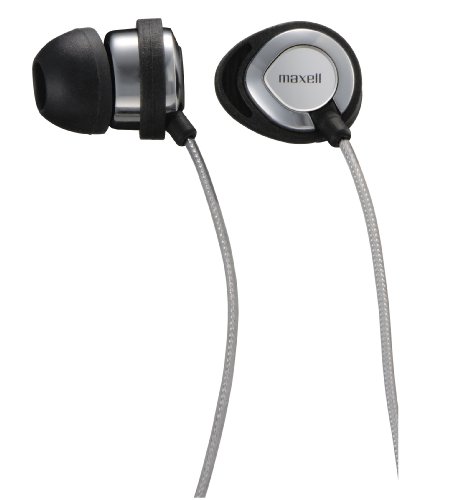maxell カナルタイプ ヘッドホン BLAST SILVER HP-CN21A-SL