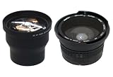 PROFESSIONAL HD WIDE ANGLE & 3X TELEPHOTO LENSES NIKON COOLPIX P6000 - 30 DAY MONEY BACK GUARANTEE