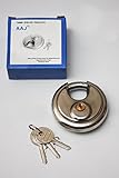 AAJ Heavy Duty Outdoor Security Padlock Lock 70mm, Perfact for Home, Garages, Workshops, Gates, Shed's, Vans and many more.