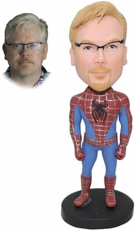 Interesting anniversary gift for boyfriend, funny Spider-Man bobblehead for boyfriend
